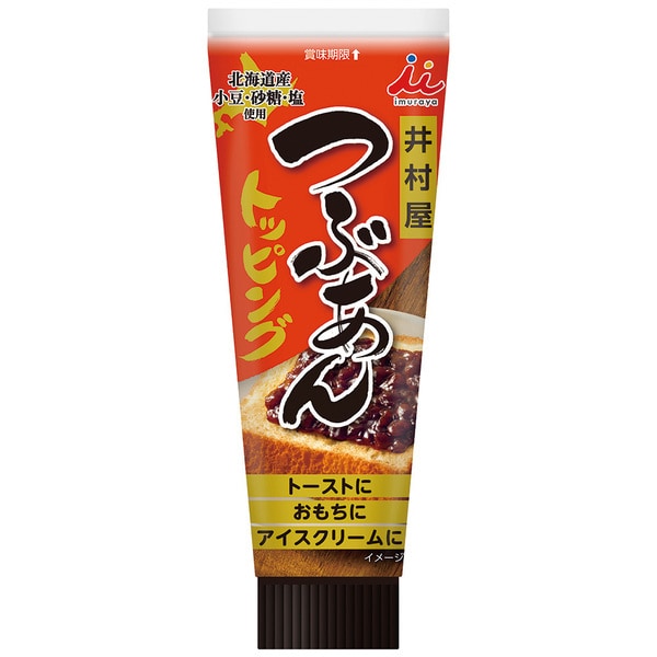 Imuraya Bean Jam Topping 130g – Hokkaido Red Bean Paste in a Convenient Tube