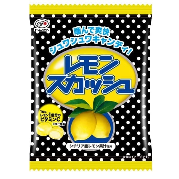 Fujiya Lemon Squash Candy Bag 72g