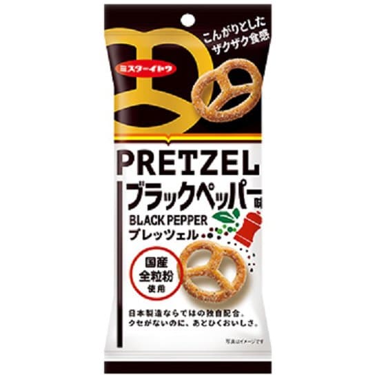 Ito Pretzel Black Pepper Flavor 40g