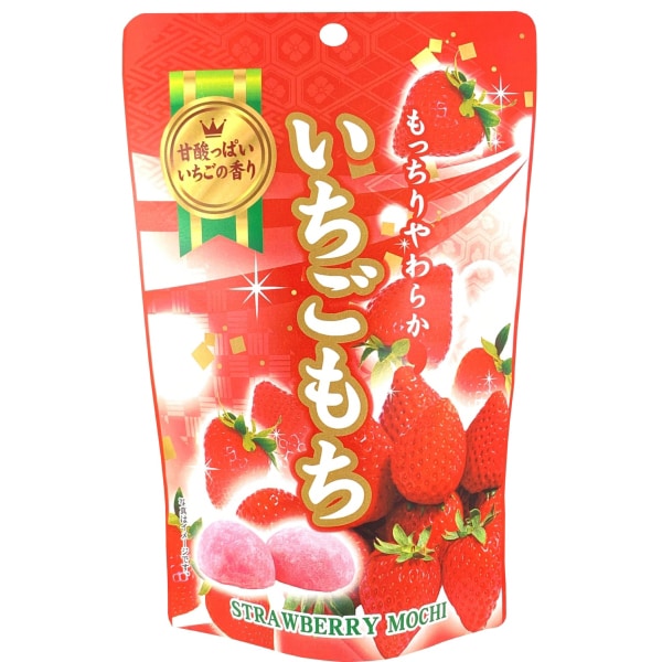 [OUTLET] Seiki Strawberry Mochi – 130g Stand Pack (Individually Wrapped)