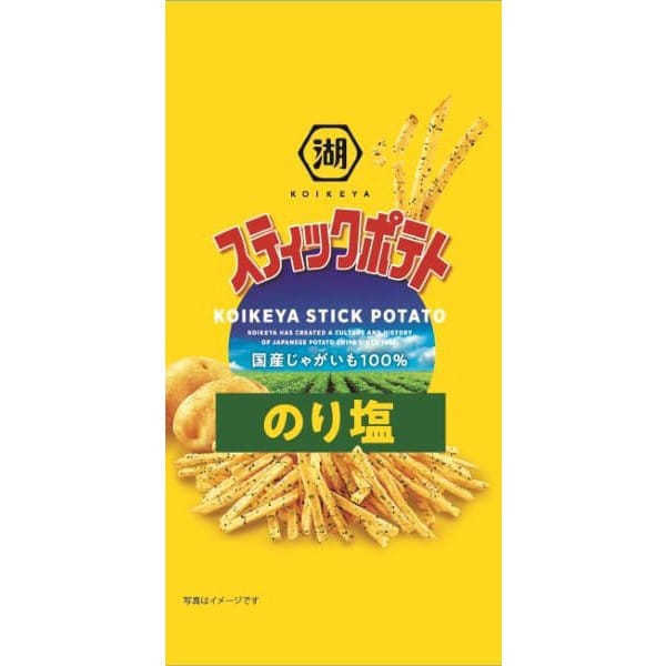 Koikeya Stick Potato Nori Salt Slim Bag 34g