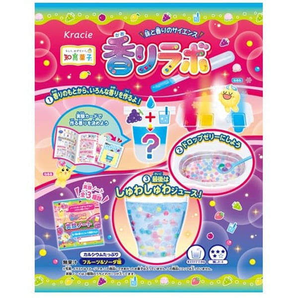 Kracie Foods Fragrance Lab Fruit & Soda Flavor – Educational Candy for Creating Custom Scents