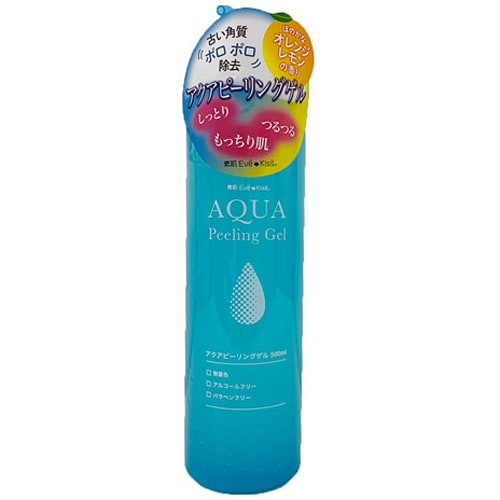 Eve-Kiss Bare Skin Peeling Gel – Gentle Exfoliation with Natural Citrus Scent 500ml [Alcohol-free]