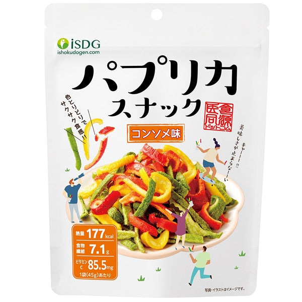 Ishoku Dogen Paprika Snack Consomme o smaku 45g