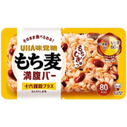 UHA Mikakuto Mochimugi Manpuku Bar 16 Grains Plus – Chewy Barley Health Snack 55g