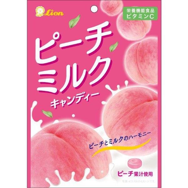 Lion Confectionery Peach Milk Candy 59g