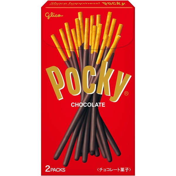 Glico Pocky Chocolate – Classic Chocolate-Coated Pretzel Sticks