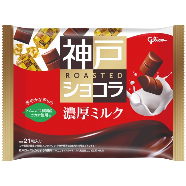 Glico Kobe Roast Chocolat <Thick Milk> 155G