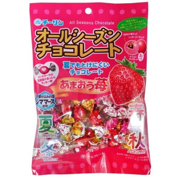 Chirin Amaou Strawberry All-Season Chocolate 100g