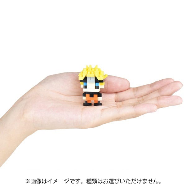 KAWADA nanoblock Mini Nano NARUTO Shippuden – Blind Box Collectible (1 Piece)