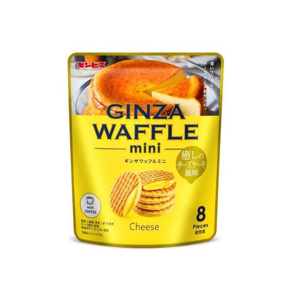 Ginbis Ginza Waffle Mini – Cheesecake Flavor, 72g