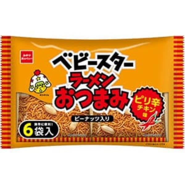 Baby Star Ramen Snacks 6 torebek