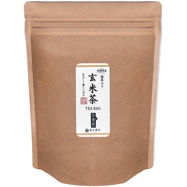 Sonoda Seicha Shizuoka-Produced Genmaicha Teabags with Matcha (Hot or Cold) 200g (5g x 40 bags)