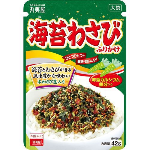 Marumiya Seaweed Wasabi Furikake Large Bag 42g