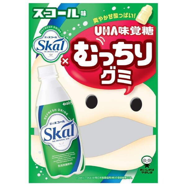 Mikakuto Mucchiri Gummy Skål Flavor 64g