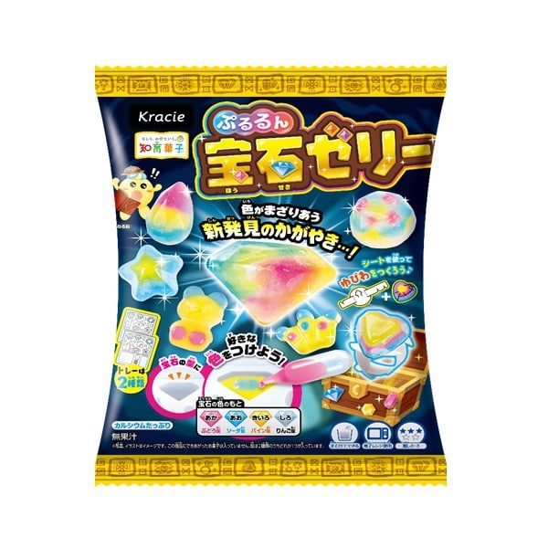 Kracie Foods Pururun Jewel Jelly 15g – Create Your Own Gemstone Jelly