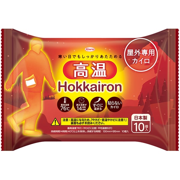 Hokkairo Hokkairon High Temperature Non-Stick Regular, 10 pieces [Disposable warmer]