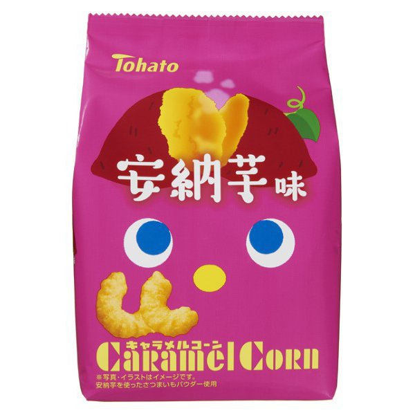 Tohato Caramel Corn Anno Sweet Potato Flavor 65G