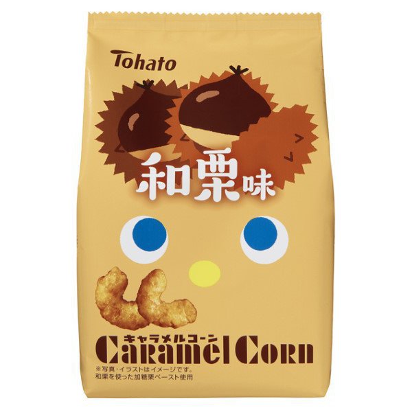 Tohato Caramel Corn Japanese Chestnut Flavor 65G