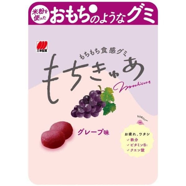 Sanko Mochi Cure o smaku winogronowym 44g