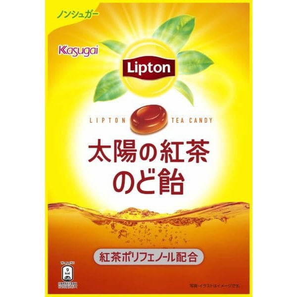 Kasugai Seika Lipton Sun Tea Throat Candy 70g