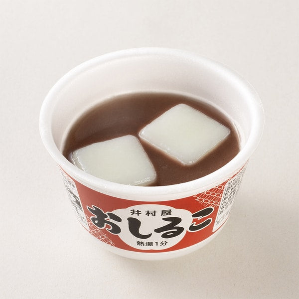 Imuraya Cup Oshiruko 38g – Instant Japanese Sweet Red Bean Soup with Mochi