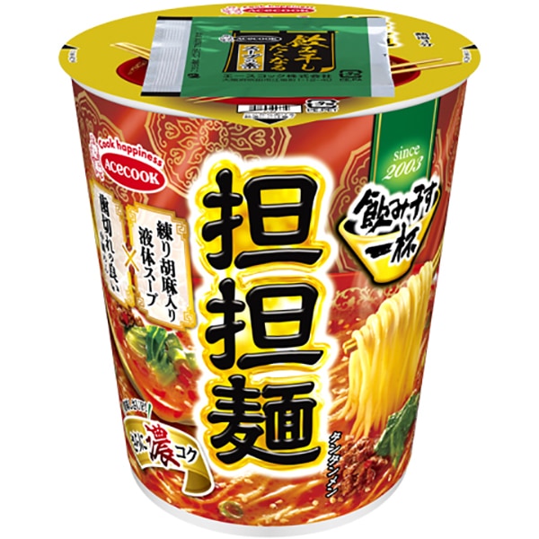 ACECOOK Finish-to-the-Last-Drop Tantanmen Cup Noodles (74g)