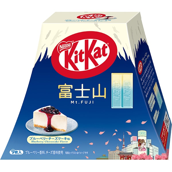 Nestle Japan KitKat Blueberry Cheesecake – Mt. Fuji Souvenir Pack