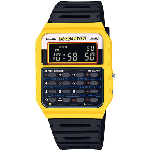 Casio CA-53WPC-1BJR – Pac-Man Collaboration Model