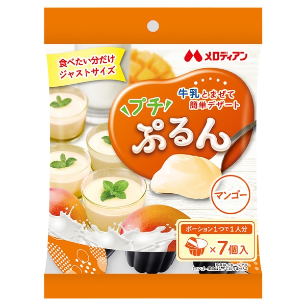 Melodian Petit Purun Mango 154g | Ready-to-Eat Japanese Mango Jelly Dessert