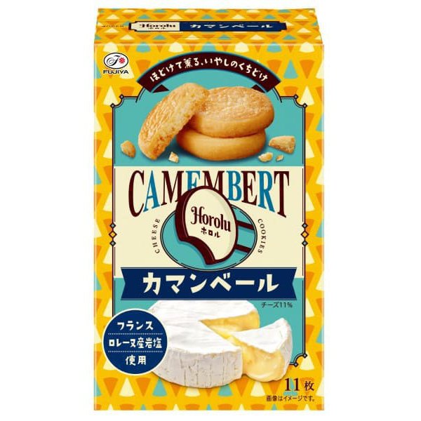 Fujiya Holor Camembert flavored cookies 11 Pieces