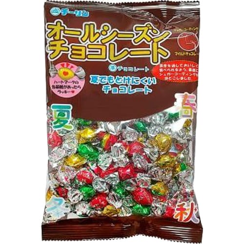 Chi-Lin Confectionery All Season Chocolate 80g – Crunchy, Lightly Sweetened Treat from Japan