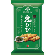 Iwatsuka Seika Onihibi Seaweed Salt Rice Crackers – Japanese Arare Snack (100g)