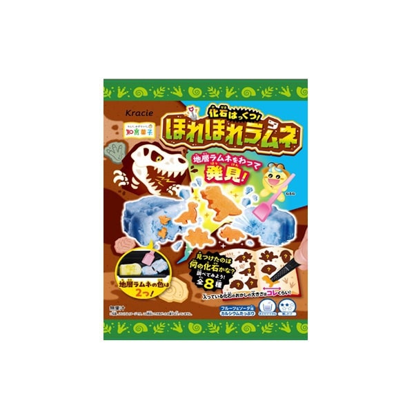 Kracie Foods Fossil Hack! Horehore Ramune 21g – DIY Fossil Excavation Candy