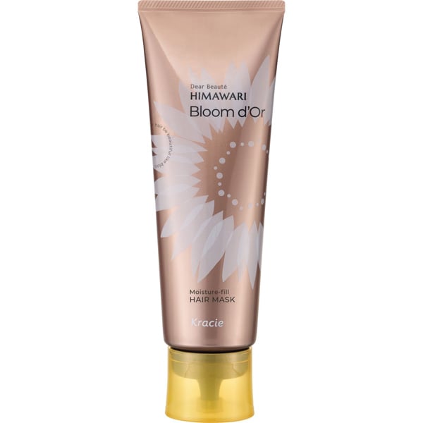 Himawari Bloom d’Or Moisture Fill Hair Mask 200 g – Instant Penetrating Care for Smooth, Manageable Hair [With alcohol]
