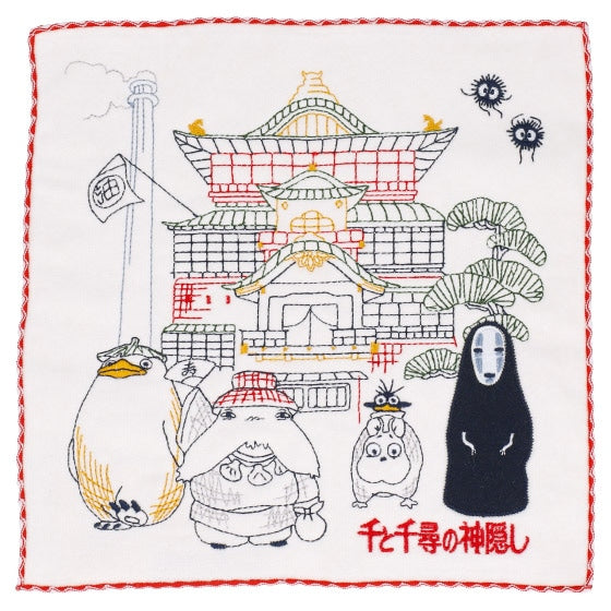 Spirited Away Welcome to Aburaya Mini Towel