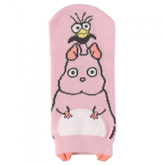 Spirited Away Mouse and Crow Socks 890 23-25cm (Purple)