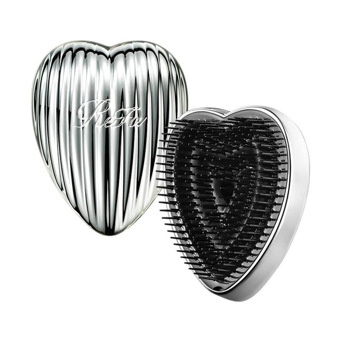 ReFa HEART BRUSH RAY Detangling and Polishing Hair Brush with Stand