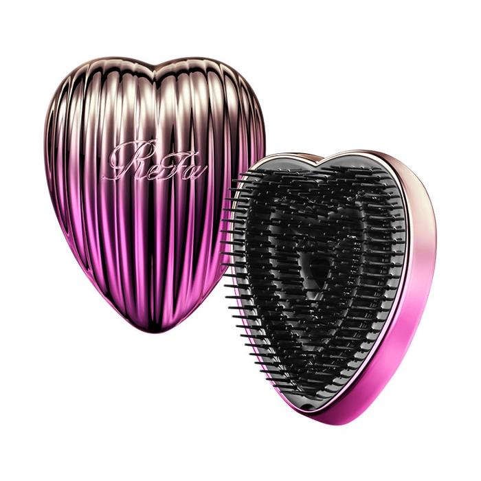 ReFa HEART BRUSH RAY Detangling and Polishing Hair Brush with Stand