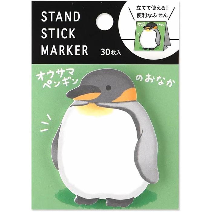 MIND WAVE Stand Stick Marker – Animal Belly Sticky Notes, 2 Designs