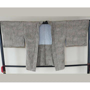 Vintage Haori – Sage Green with Delicate Floral Pattern