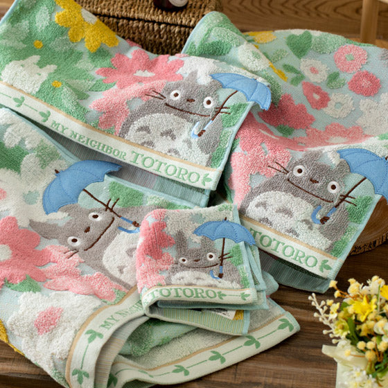 My Neighbor Totoro Wash Towel Flower View