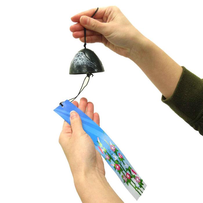 Fuurin Iron Wind Chime – Mt. Fuji Design