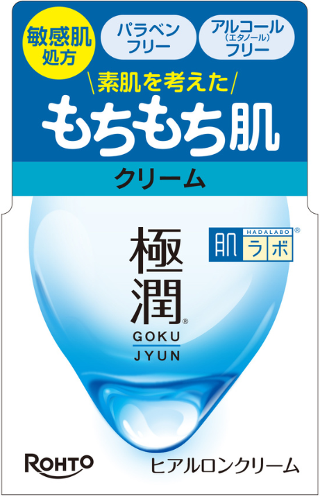 Hada Labo Gokujyun - Hyaluronic Cream [Alcohol-Free]
