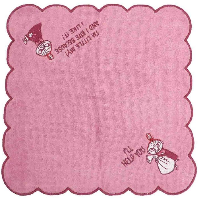 Marushin MOOMIN Mini Hand Towel Cotton 100% 25×25cm – Pocket Size (Part 5)