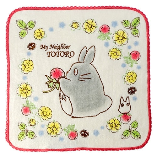 My Neighbor Totoro Red Wild Strawberry Mini Towel