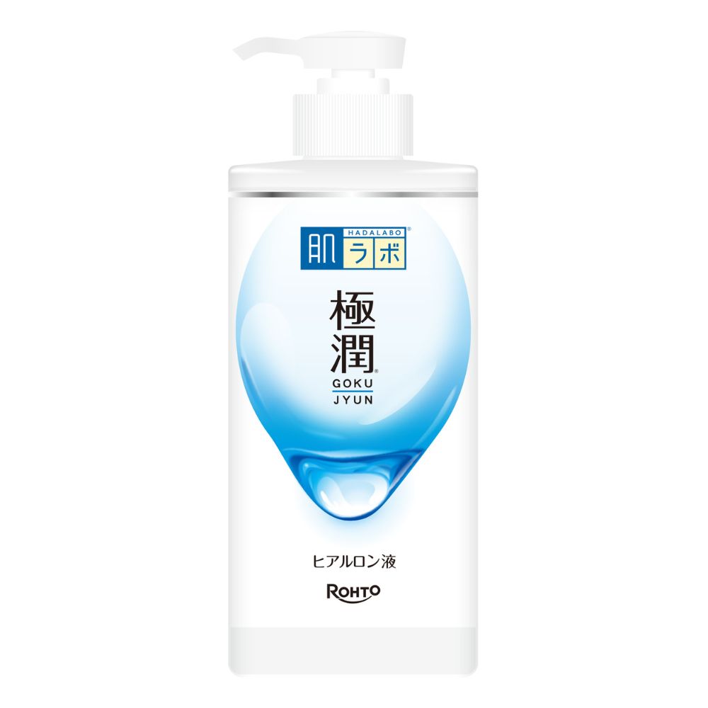 Hada Labo Gokujun - Hyaluronic Acid Lotion – Deep Moisture Pump Bottle 400ml [Alcohol-free]