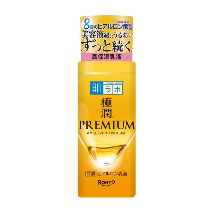 Hada Labo Gokujyun Premium - Moisturizing face milk 140ml [Alcohol-free]