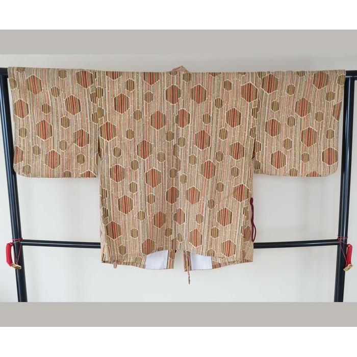 Vintage Haori – Geometric Pattern