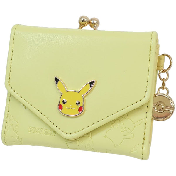 Pokemon Tri-fold Compact Wallet Pikachu